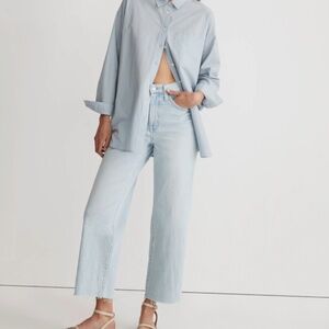 Madewell The Perfect Vintage Wide-Leg Crop Jean